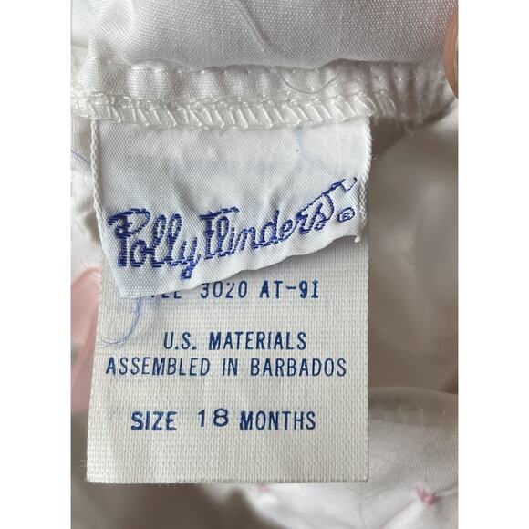 Vintage Polly Flinders Baby Girl Dress 18 Months - Picture 12 of 12